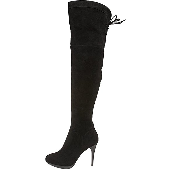 Sam Edelman Shoes - Sam Edelman Vesey Suede Over-The-Knee Boots in Black